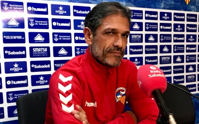 Seligrat, a la roda de premsa d'avui | Pau Vituri